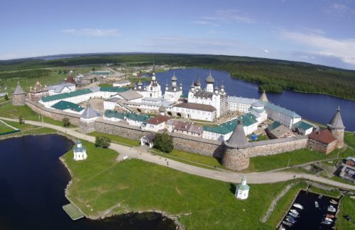 Ансамбль Соловецкого монастыря            (оценка влияния строительства  Plaxis)