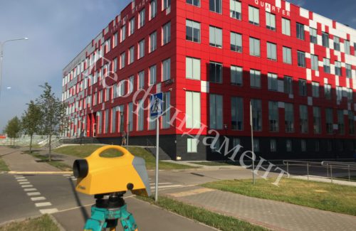 Сколково. Технопарк сбербанка.                                (геотехнический мониторинг)