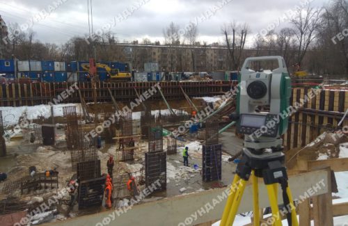 Геотехнический мониторинг на ул. Игральной, д. 1