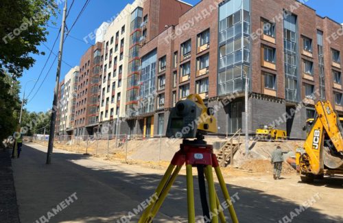 Геотехнический мониторинг на улице Кедрова 16￼