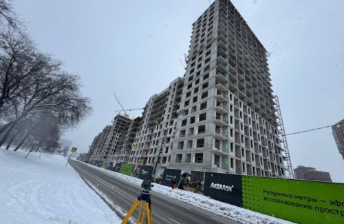 Геотехнический мониторинг ЖК Аквилон Бисайд 2.0 (Рязанском проспекте д. 2/25)